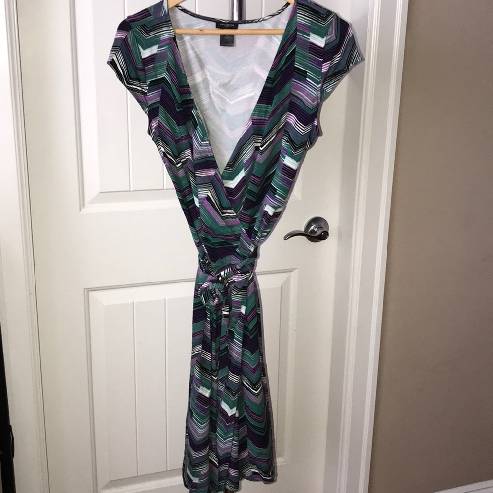 Anne Taylor Wrap around dress